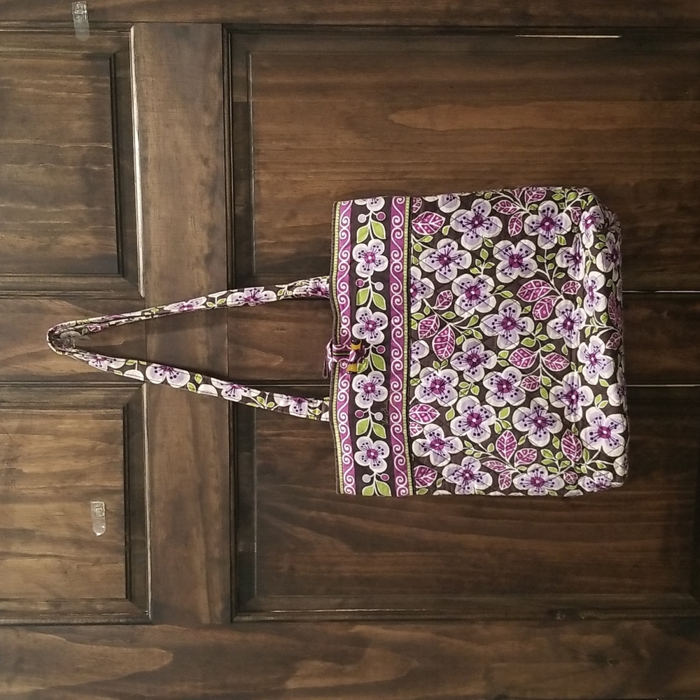 Vera Bradley Tote bag with matching wallet and checkbook cover